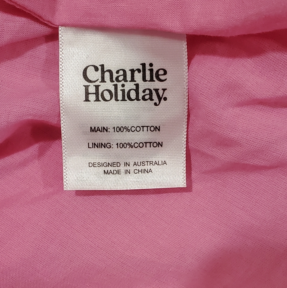 Charlie Holiday Senorita Maxi Women Dress Bubblegum - Picture 8 of 8